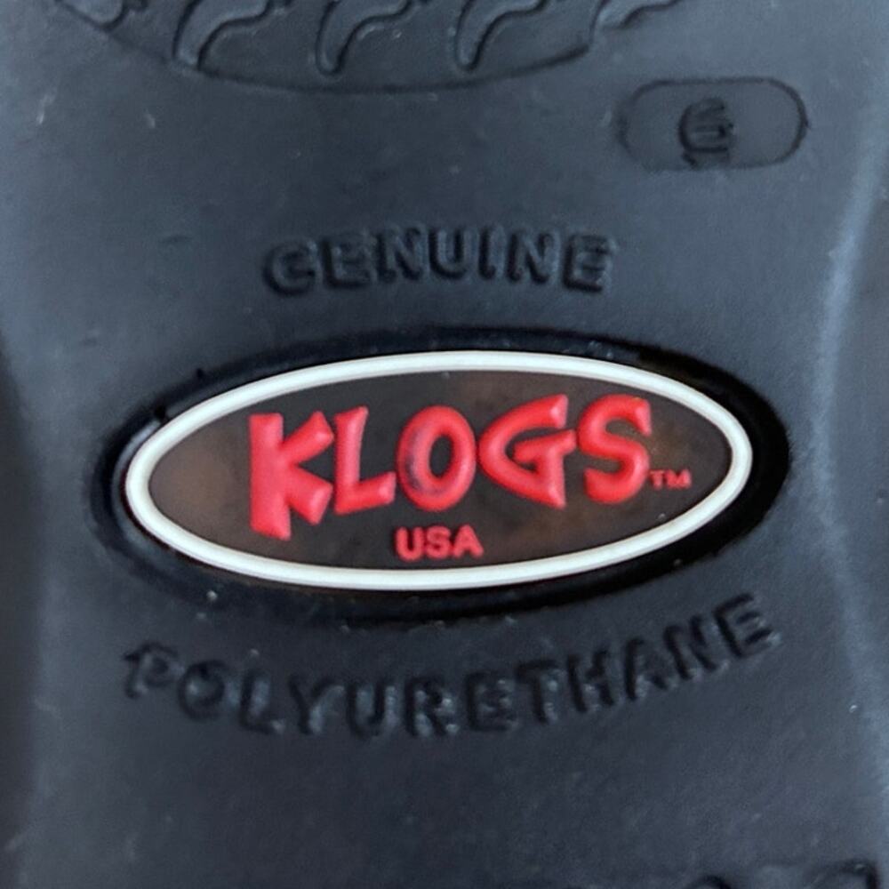 Klogs - Genuine Rubber - Clog Shoes - Black - Women's - 6 - Picture 9 of 9